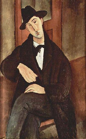Amedeo Modigliani Portrat des Mario Varfogli France oil painting art